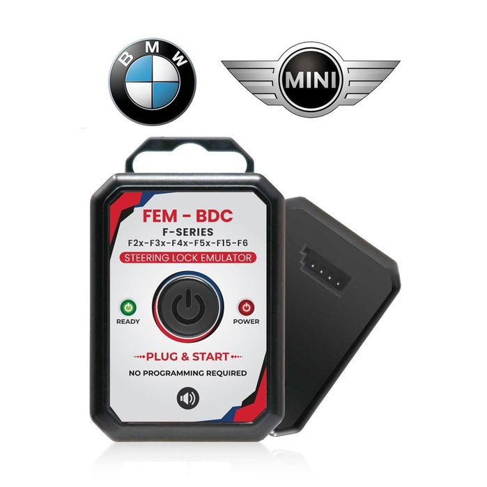Emulador Tranca de Direção BMW / Mini F-Series FEM / BDC – ESL / ELV (