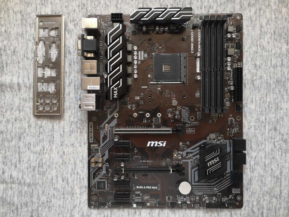 Материнська плата  Socket AM4   MSI B450-A Pro Max (MS-7B86)  ver.4.0