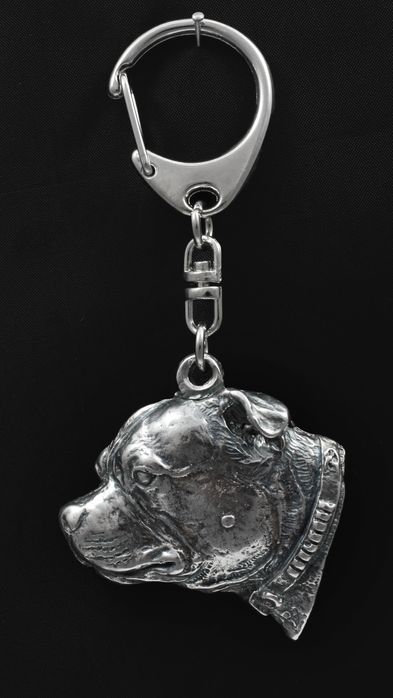 Staffordshire Bull Terrier brelok posrebrzany Art-Dog