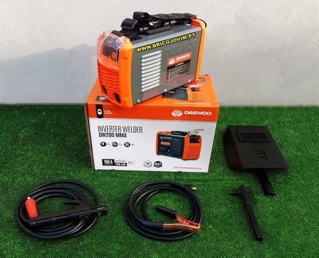 Aparelho Soldar Inverter 160Amp Profissional - Ciclo trabalho 80% NOVO