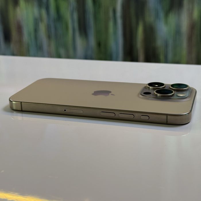 Айфон Apple iPhone 15 Pro Natural Titanium 128 Gb Neverlock ГАРАНТІЯ
