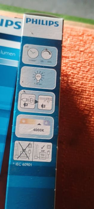 Świetlówka kompaktowa Philips Master PL-S 11W/840/4P 2G7 900 lm 4000 K