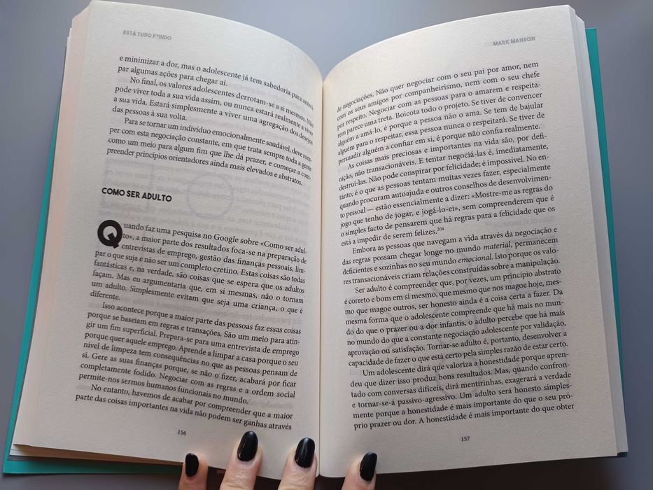 Está Tudo F*dido – Mark Manson