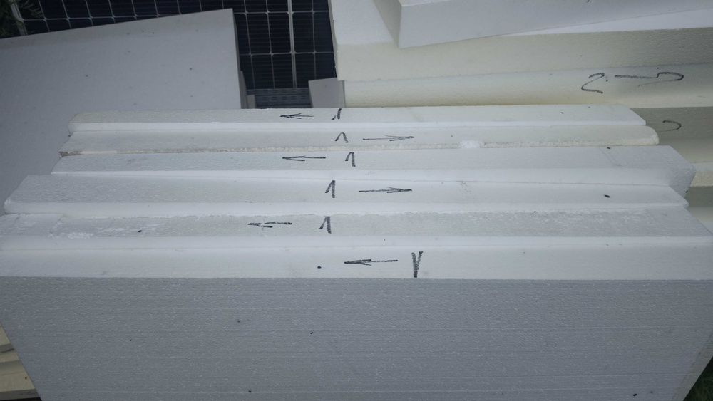 Styropian spadkowy EPS100 płyty 1x1m