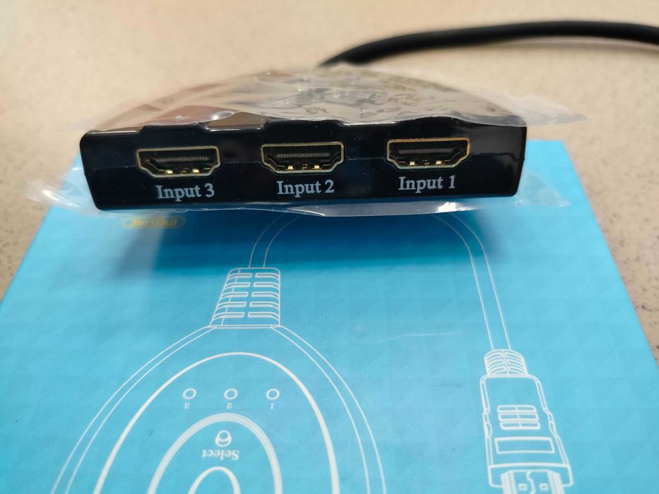 Rozdzielacz HDMI 3 w 1