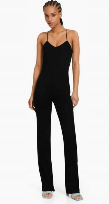 Женский джинсовый комбез Bershka,одяг для худих,XS,одежда красивая