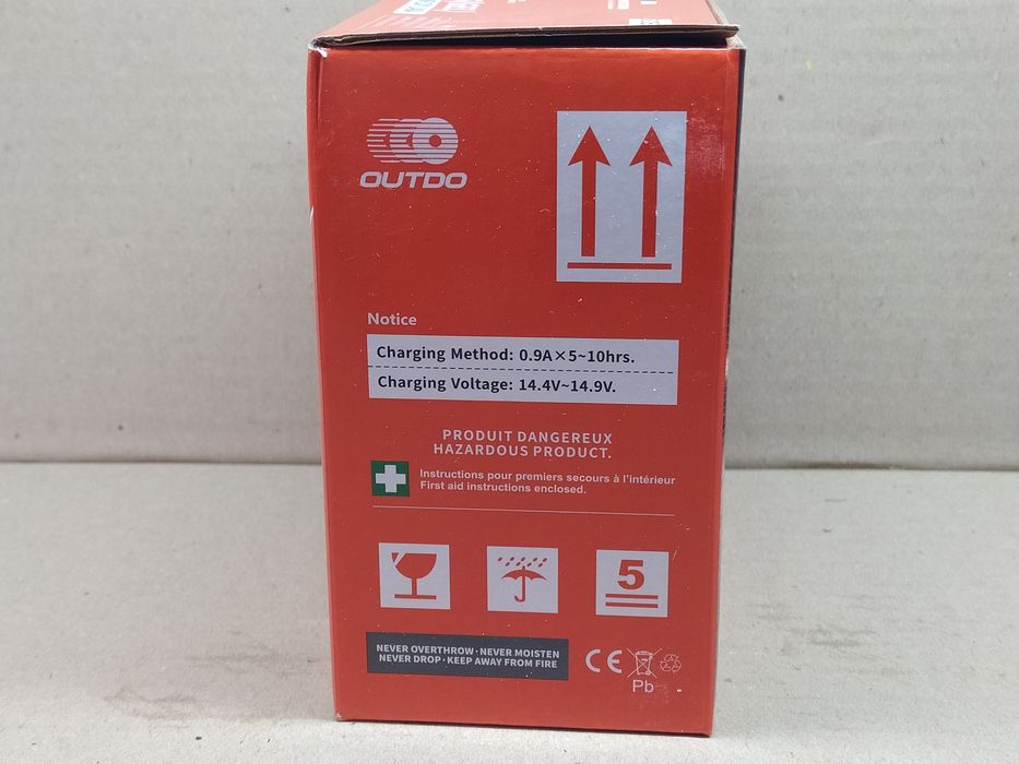 Аккумулятор мото АКБ GEL 12V 9A 137-76-134mm YB9-BS "OUTDO"