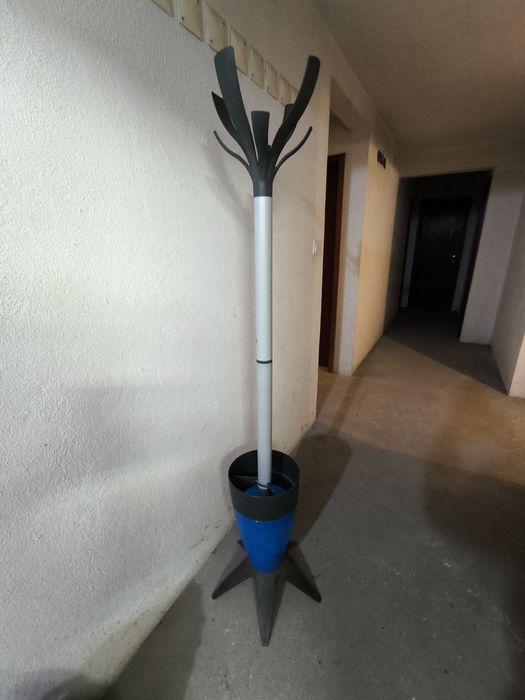 Bengaleiro Metal/Plástico Azul