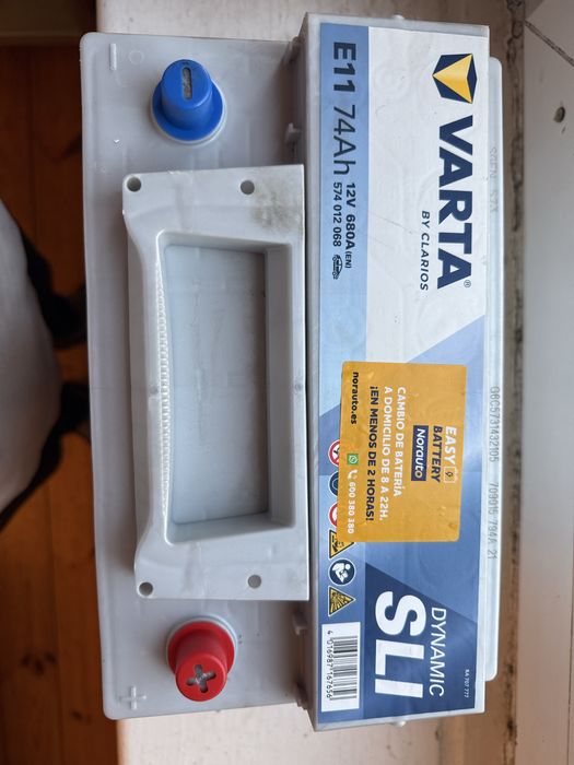 Akumulator VARTA Blue Dynamic E11 74Ah 680A | Sprawny, 1 rok