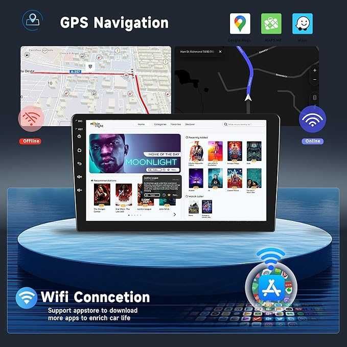 Radio samochodowe 32G Android 2 Din do Suzuki Swift 4