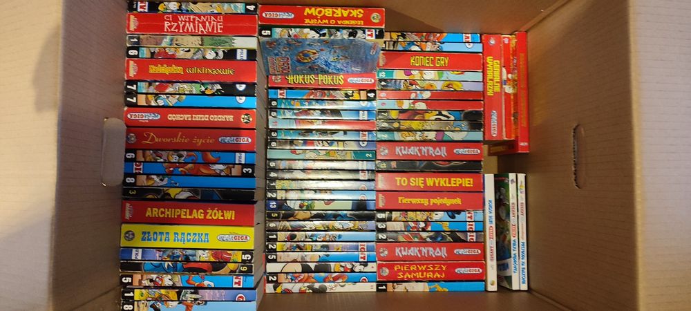 Komiksy Gigant - różne części - 112 książkek