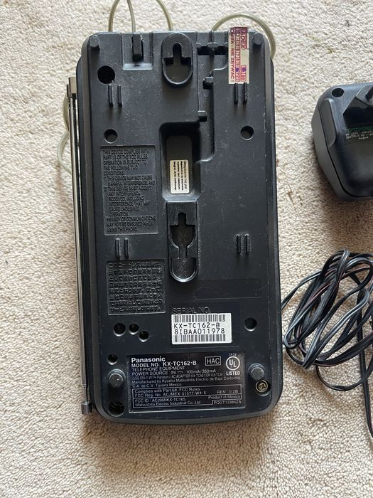 Радіотелефон Panasonic KX-TC162-B