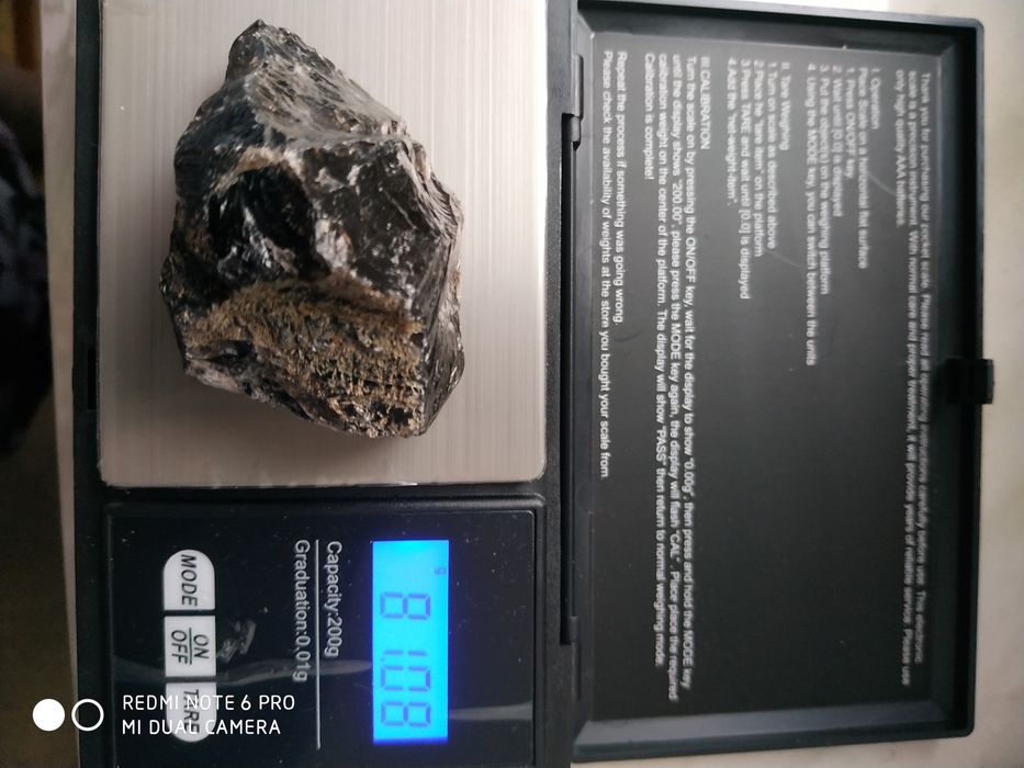 Моріон необроблений до колекції.