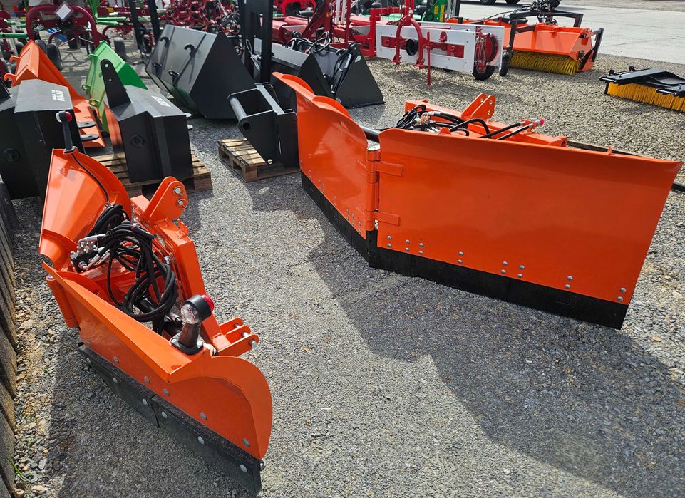 PŁUG ŚNIEŻNY prosty lub łamany euro/tuz/sms/tłok/wózek widł. C330/360