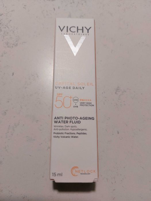 Podkład do twarzy Vichy Capital Soleil UV-Age Daily fluid SPF50 -NOWY!