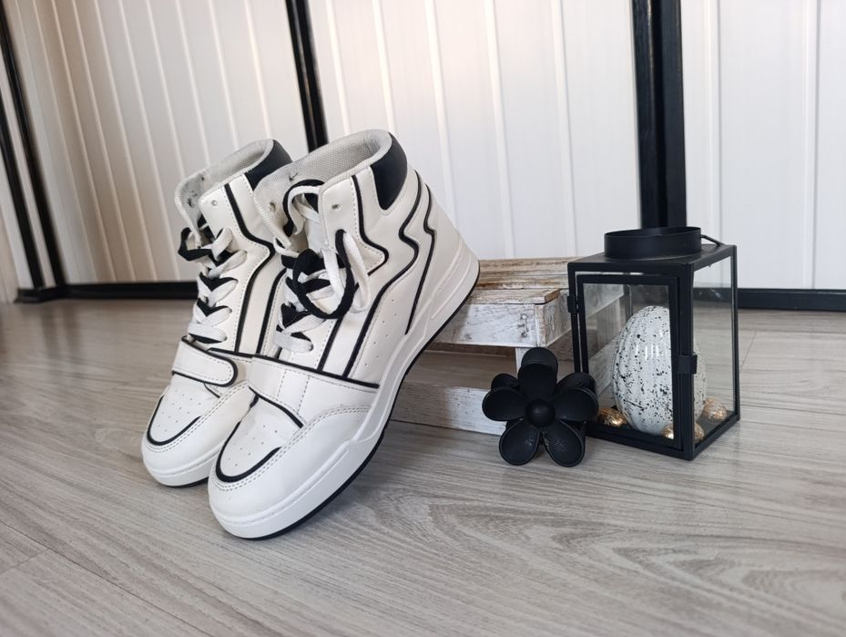 Buty damskie wysokie trampki sinsay 36