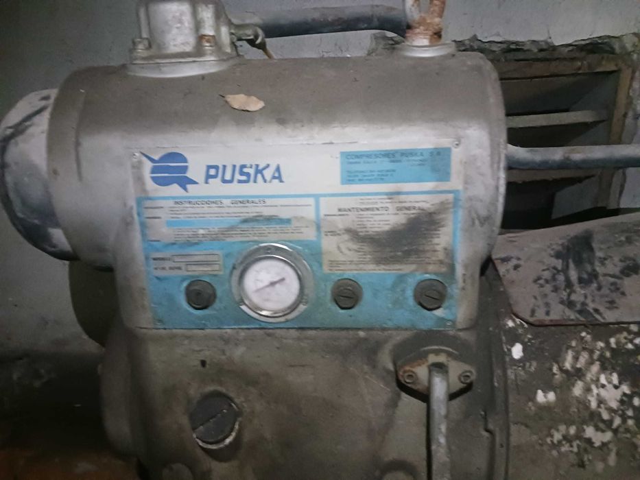 COMPRESSORES DE PARAFUSO PUSKAS USADOS