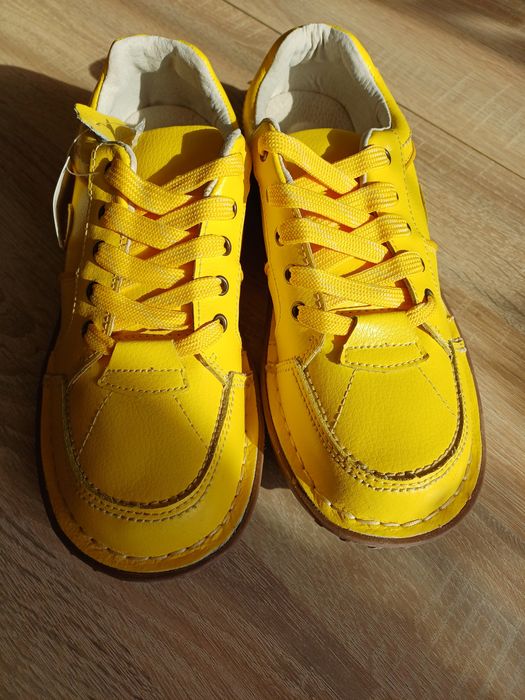 Super In buty żółte 40 skóra