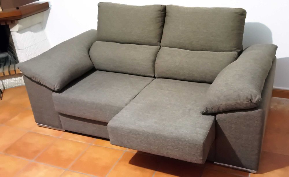 Sofá 2 lugares - Duplo chaise longue