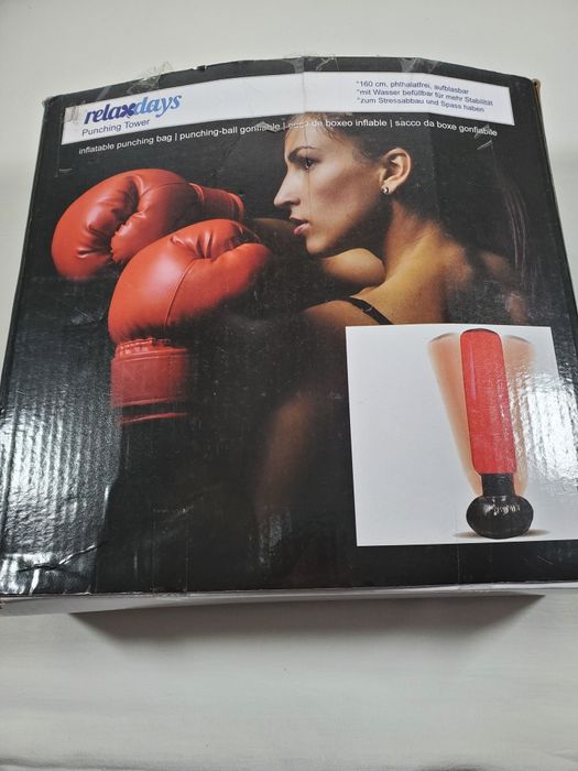 Worek bokserski pompowany dla dzieci