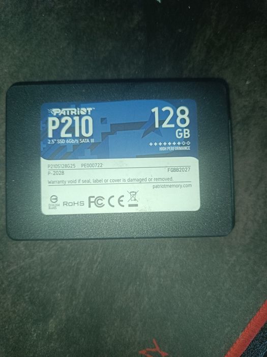 Ssd Patriot P210 128gb