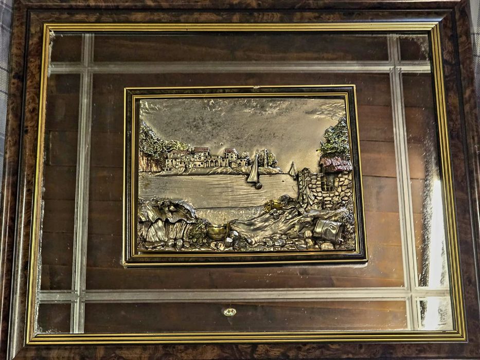 Quadro [Paisagem Costeira]