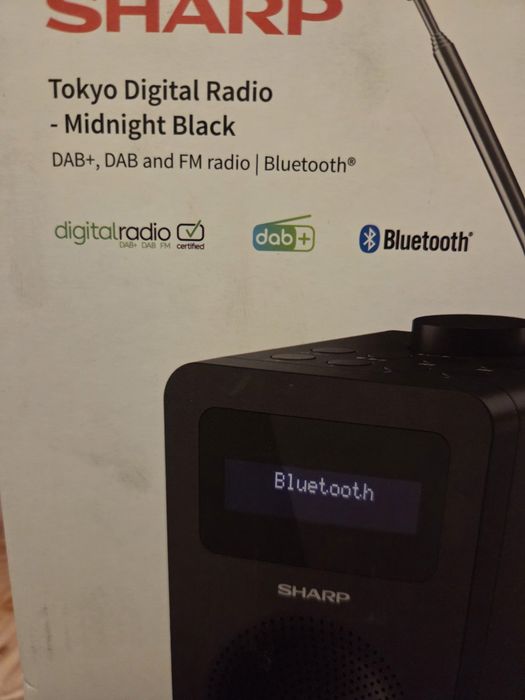 Sharp Radioodbiornik Dab+, FM Bluetooth Nowy