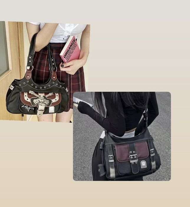 Сумка в стиле y2k haradjuku