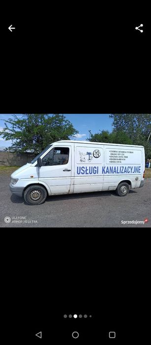 Mercedes Benz Sprinter pojazd specjalny typu Wuko