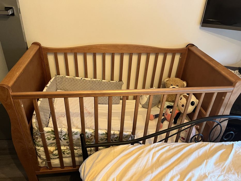 Łóżeczko woodies 120x60