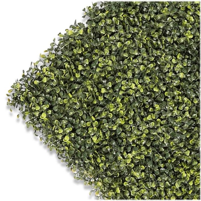 sztuczna zielona ściana sztuczny bluszcz bukszpan panel balkon 60x40cm