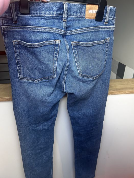 Spodnie jeansy Weekday M 38