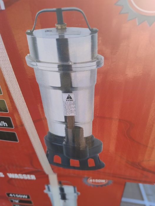 Pompa do wody Brudnej Czystej Szamba 4150W