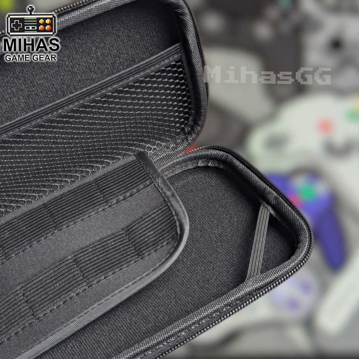 Nintendo Switch v1-v2, OLED– Набір 3в1 чохол, скло, накладки на стіки