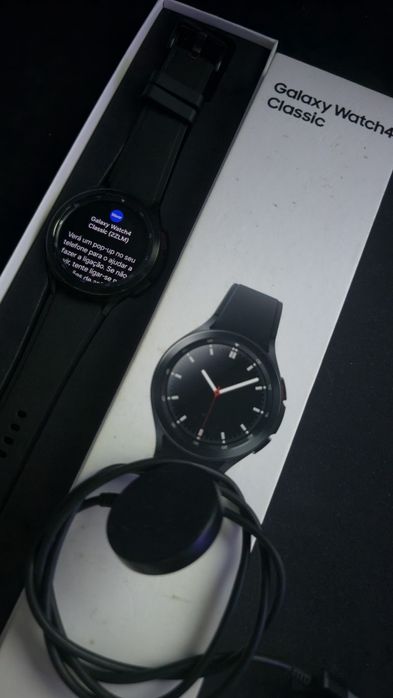 Smatwatch Samsung  Galaxy Watch 4 Classic Com LTE- Como NOVO