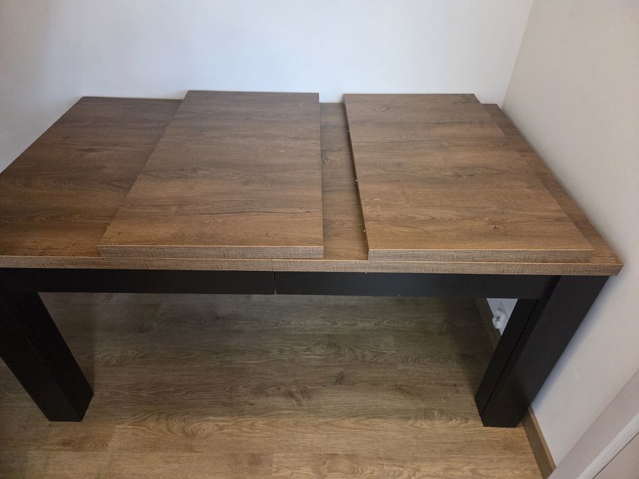Stół dąb lancelot 8-nóg 90/160/320