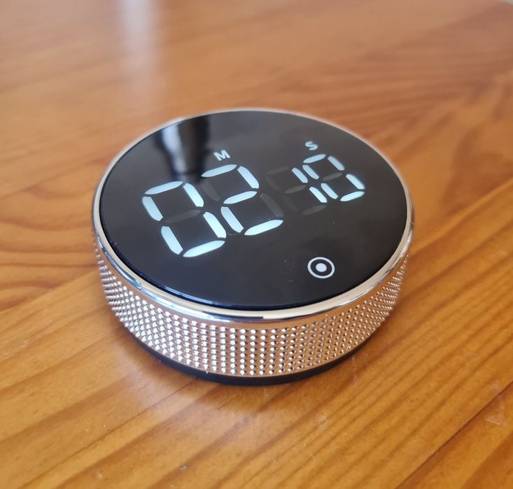 Cronómetro minimalista - estudo, fitness, cozinha