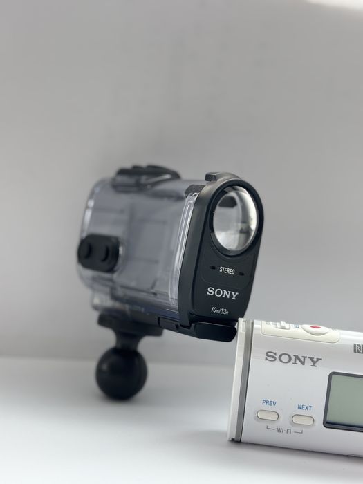 Zestaw Motocyklowy 4K Sony FDR-X1000V + Pilot Live-View + Akcesoria