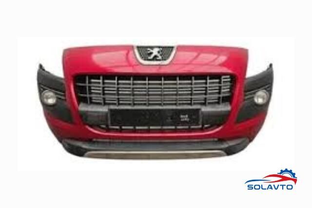 Бампер передній на Peugeot 3008 minivan