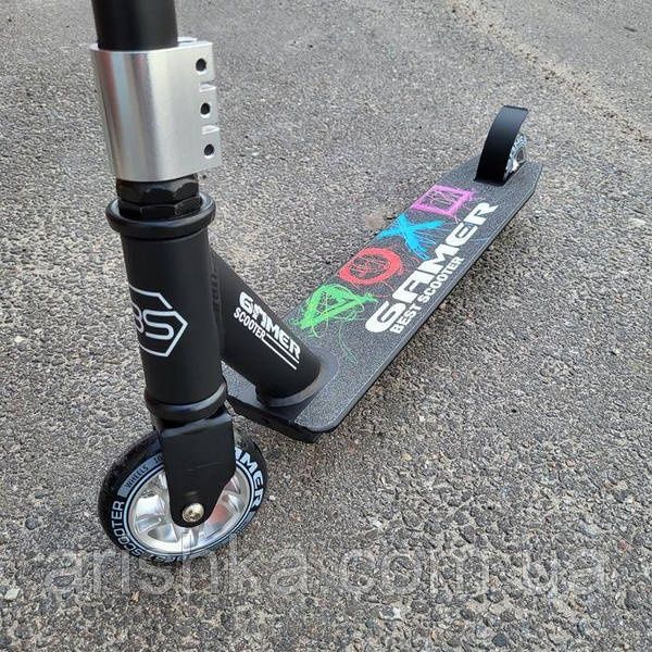 Трюковый самокат Best scooter с металлическими колесами