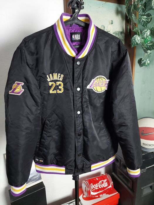 Kurtka bejsbolówka Los Angeles Lakers NBA