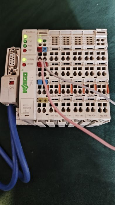 Wago 750-315 modbus ,4x 750-430