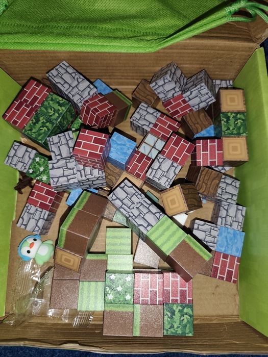 Магнітний конструктор майнкрафт