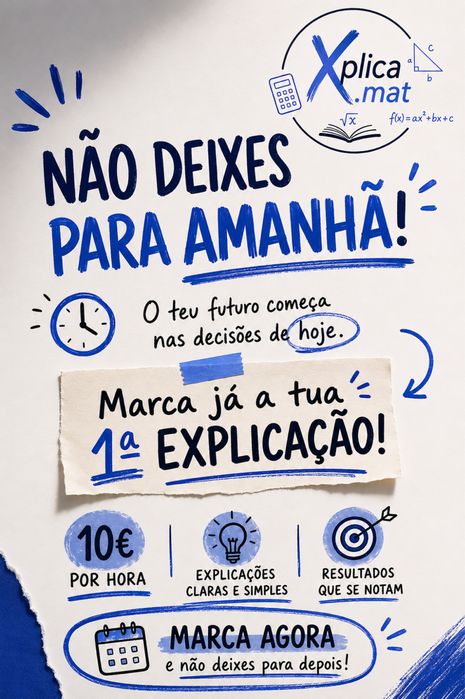 Explicações matemática A