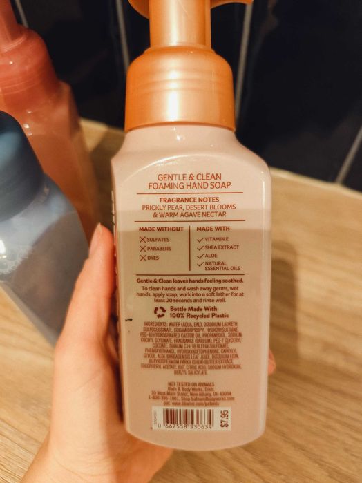 Bath and Bodyworks mydła