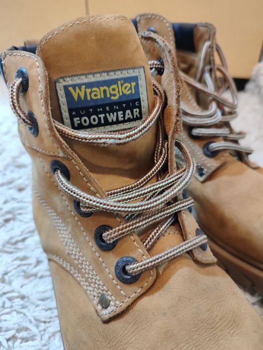 Чоботи чоловічі шкіряні весна/осінь Wrangler