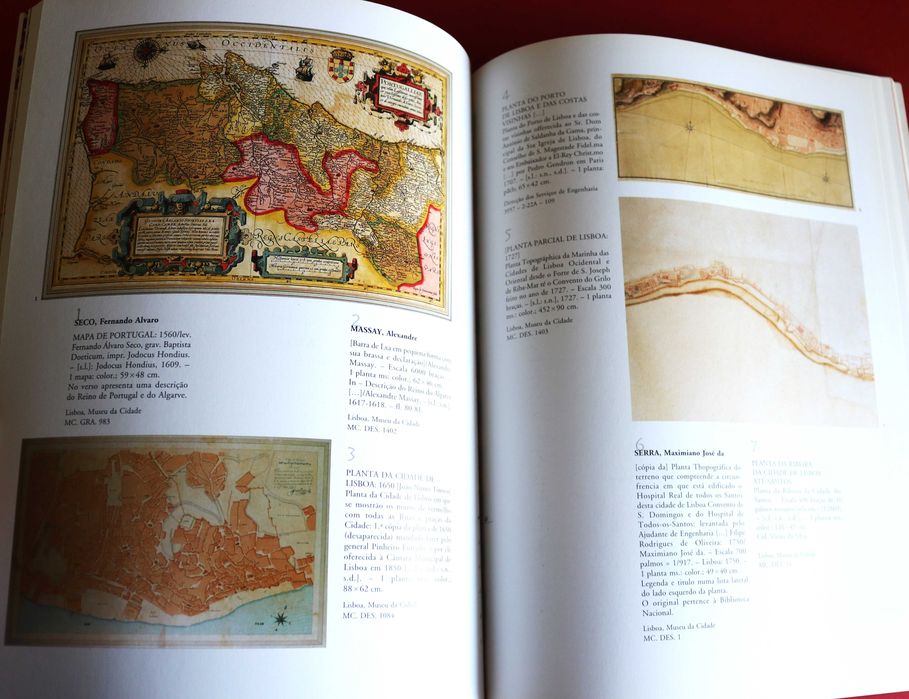 Cartografia de Lisboa Séculos XVII a XX