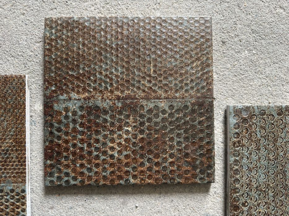 Ceramica com varios padroes