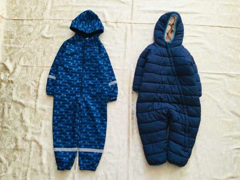 3-5 рок. Impidimpi Зимовий на хутрі та Демі на флісі комбінезон