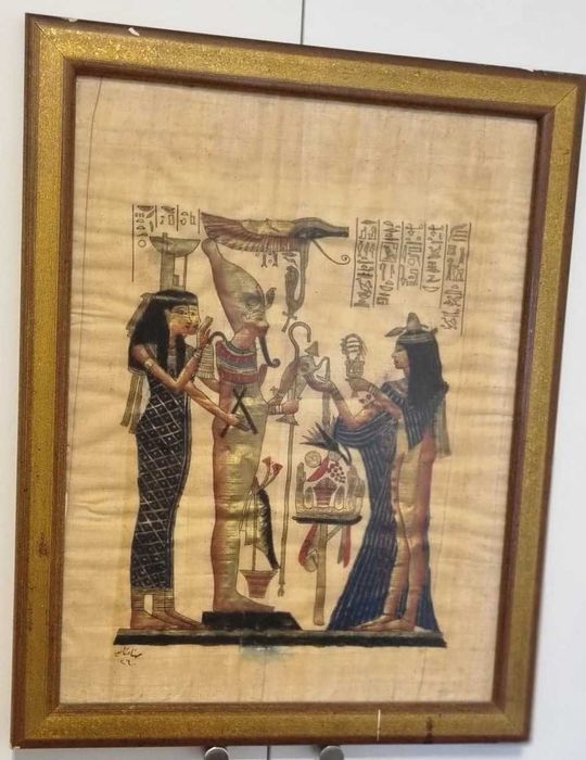 Arte Egípcia em Papiro